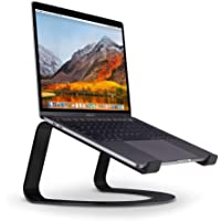 Twelve South Curve - Soporte de Aluminio para Apple MacBook y Ordenadores portátiles- Color Negro